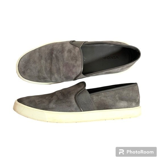 Vince Preston Suede Slip On Sneaker - Picture 1 of 6